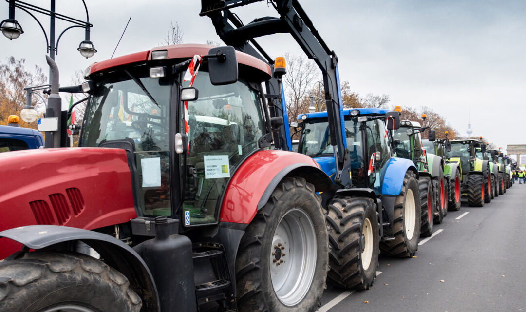 Brandenburgische Handwerksbetriebe unterstützen Landwirte bei Forderungen an die Politik